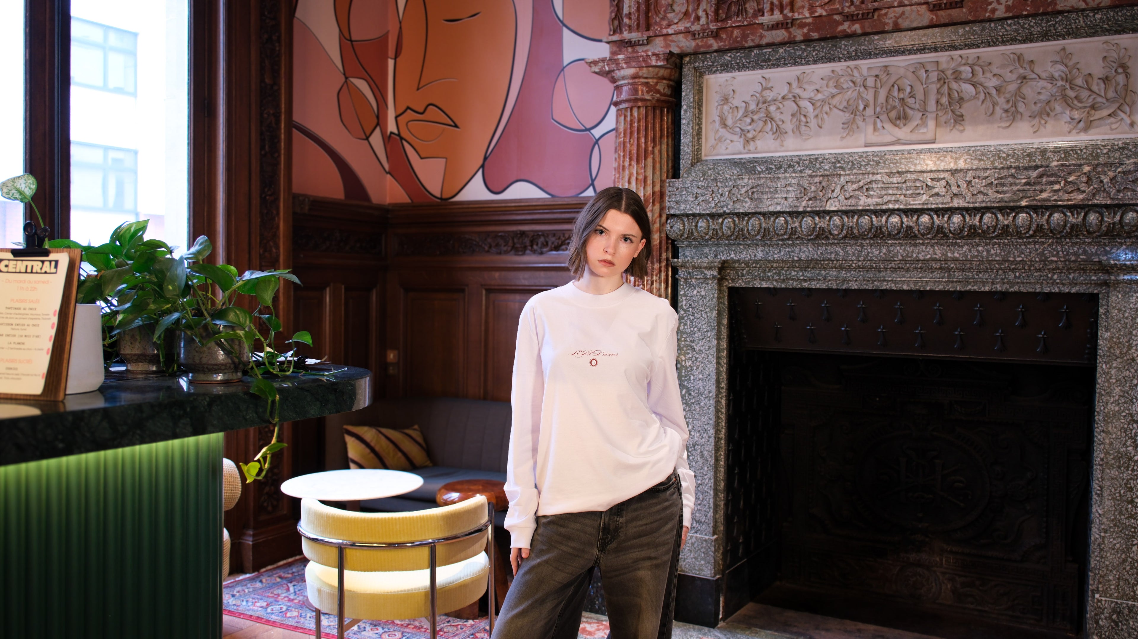 Tshirt "L'art D'Aimer" Manche longue